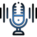 Podcast microphone icon.